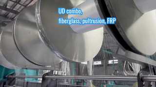 Fiberglas-UD-Kombination