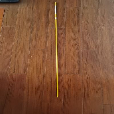 Durchmesser 8,5 mm gelbe Stange aus FRP für reflektierende Markierungspfähle in Verkehrs- und Sportinfrastrukturen
